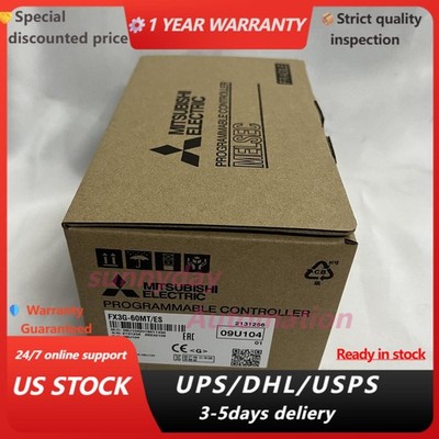 Mitsubishi FX3G-60MT/ES Programmable Controller One New FX3G60MT/ES