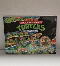 2025 Tuvalu Teenage Mutant Ninja Turtles Aluminum Bronze Coin in Card 