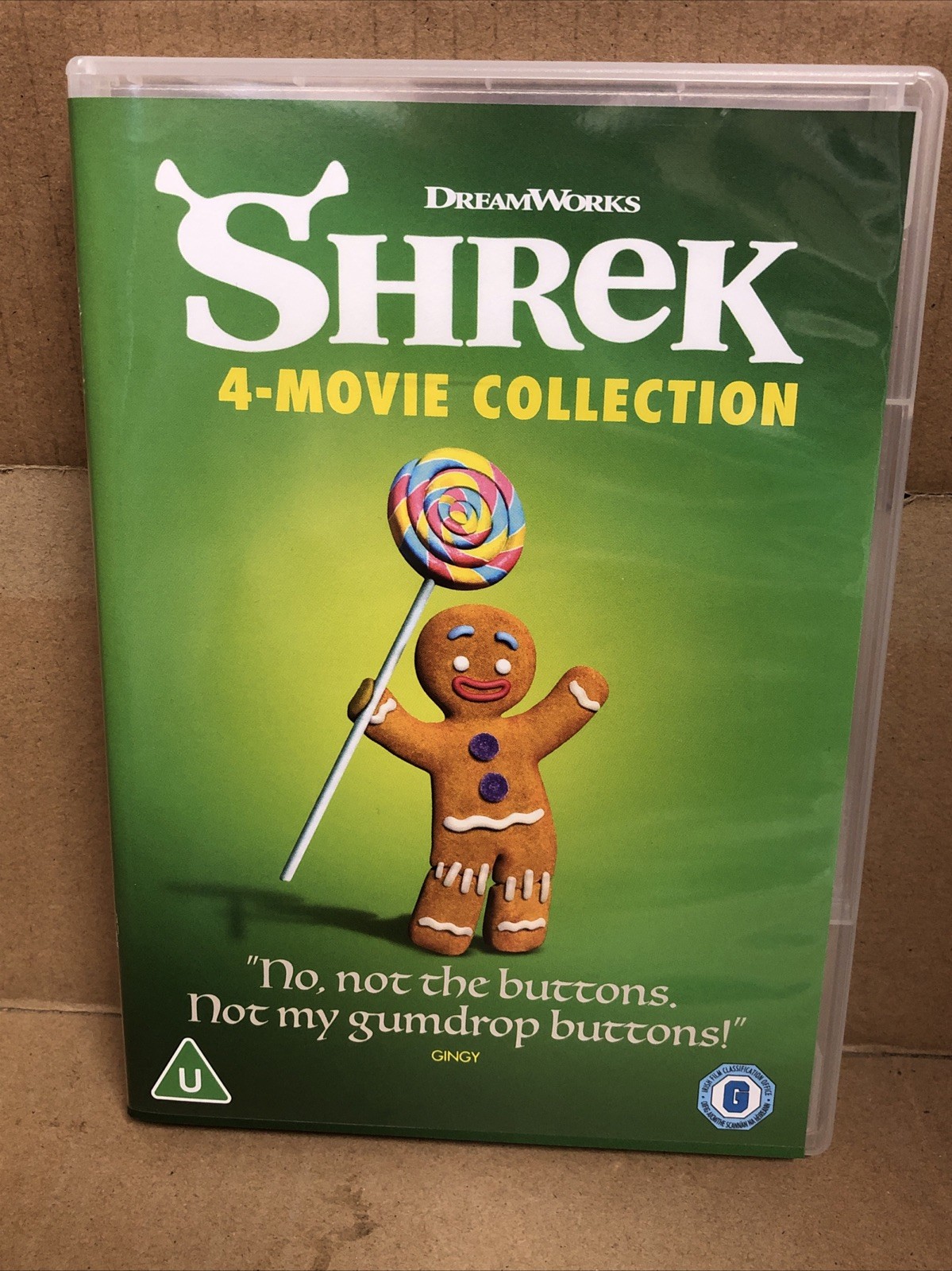 Shrek 4 Movie Collection DVD Boxset & Activity Book
