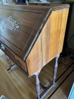 Antique Wood Drop-Front Secretary — photo 7