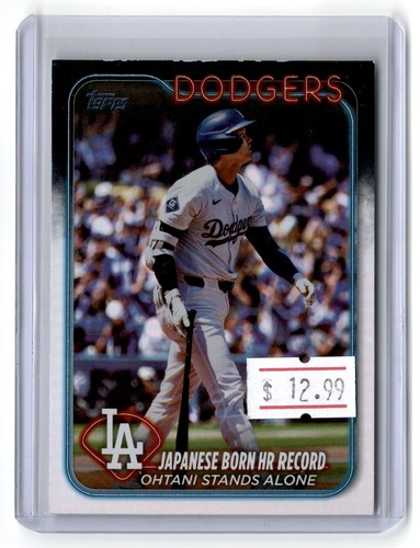 2024 Topps Update SHOHEI OHTANI #US123 NM Rainbow Foil