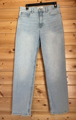 Spanx Lycra FitSense Slim Straight Jeans Turner Wash Women s Size 14 NWT
