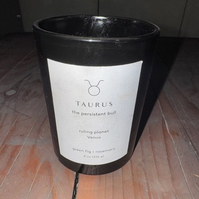 Target Brand Virgo Soy Wax Candle Loyal Goddess Ruling Planet Mercury Charcoal