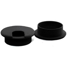 2 Inch Cord Cable Grommets 2pcs Hole Cover for Desk Organizer Black