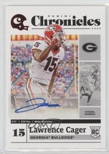 2020 Panini Chronicles Draft Picks Signatures Red Lawrence Cager #8 Auto 0v0