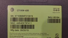 AT&T C71KW-400 Direct TV Box Player Unit Only...