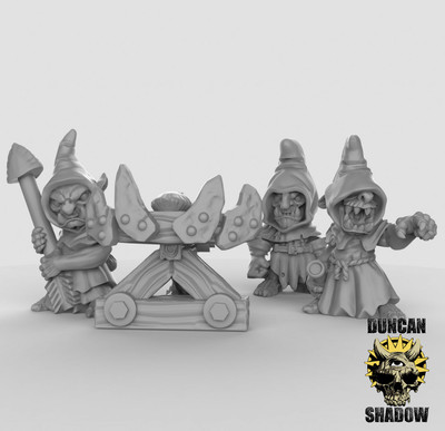 Goblin Bolt Thrower Resin Miniatur für DnD | Tabletop Gaming