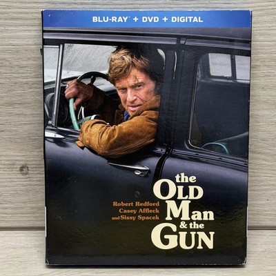 The Old Man & the Gun Blu-ray DVD 2018 Robert Redford, Casey Affleck, Sissy