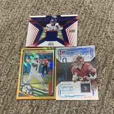 Score 2024 NFL Football Trading Card Lot Nabers Tagovailoa McCaffrey