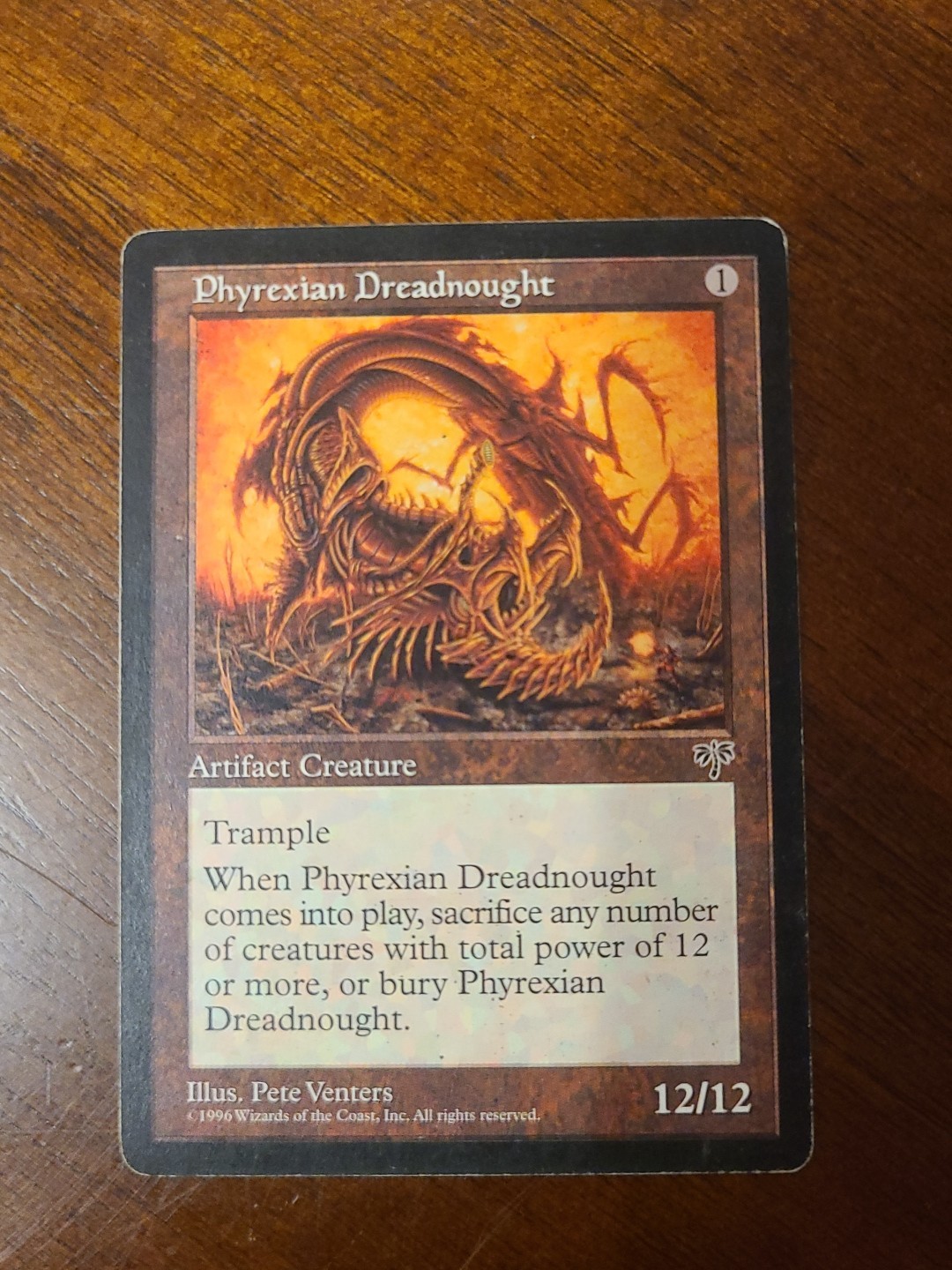 Phyrexian Dreadnought Mirage Regular MP/HP