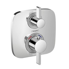 Hansgrohe 15708001 Ecostat E Thermostatic Trim w/ Volume Control - Chrome
