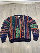 COOGI Australia Vintage 3D Knit Sweater XL Made in Australia
