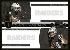 2019 Panini Contenders Johnathan Abram / Clelin Ferrell Oakland Raiders #RN-FA