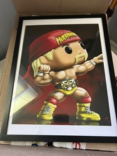 Hulk Hogan WWE Wrestling funko Style print 11x13