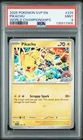 2025 POKEMON SVP EN-SV BLACK STAR PROMO WORLD CHAMPIONSHIPS #225 PIKACHU PSA 9