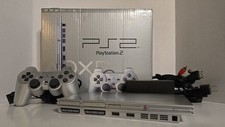 Sony PlayStation 2 PS2 Slim Console System Satin Silver CIB Tested Working