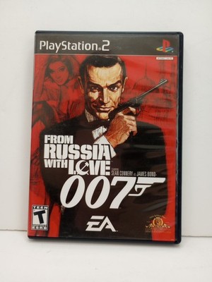 From Russia With Love (Sony PlayStation 2, 2005) PS2 Black Label Complete Tested