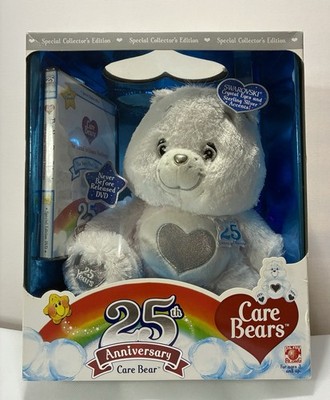 Care Bears 25th Anniversary Swarovski Collector Bear w/ DVD NIB Play Along 2007
