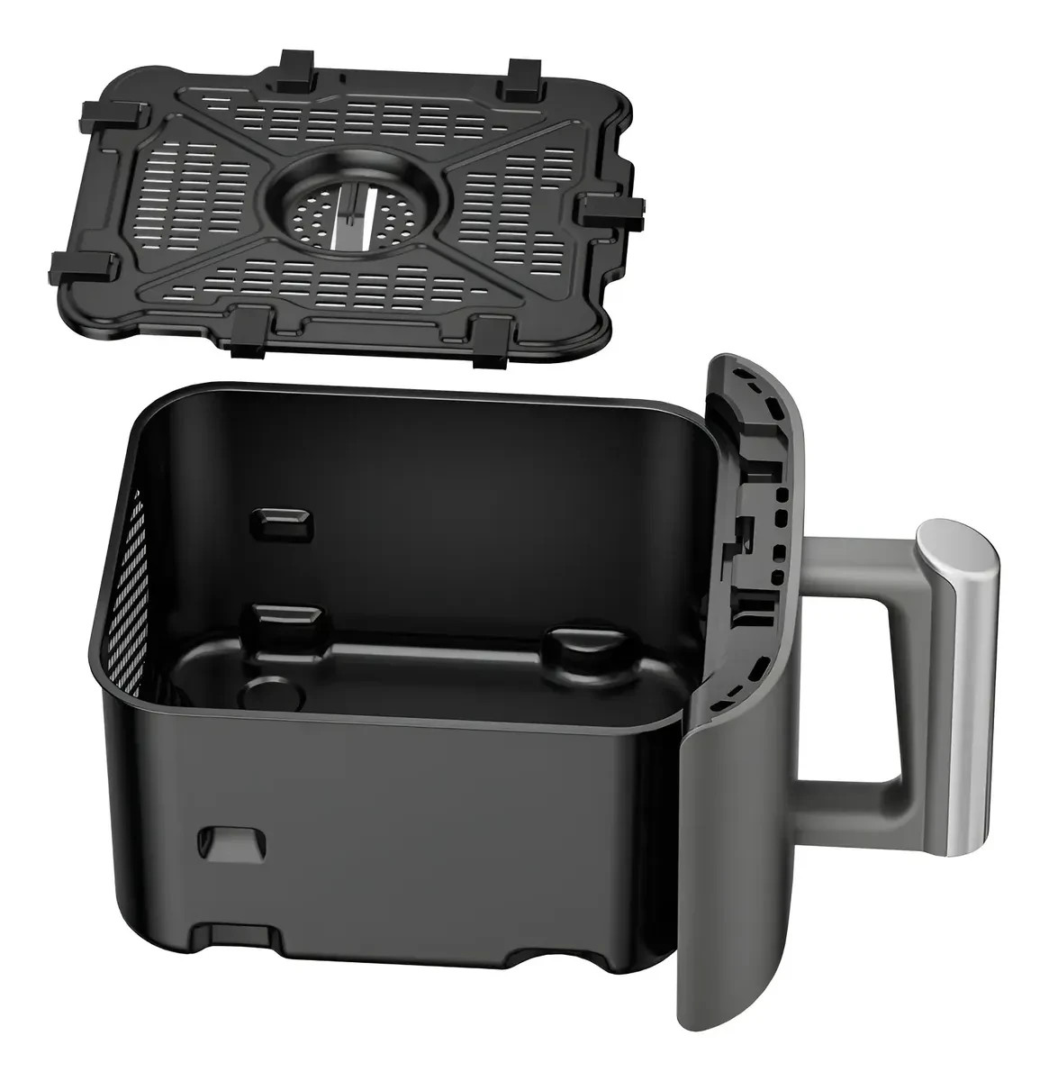 Air Fryer Basket Replacement Basket and Tray for Ninja SL451, Air Fryer Accessor