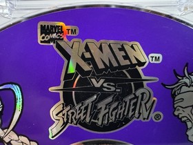 X-Men vs. Street Fighter (Sega Saturn, JP Import), Test Working, 
