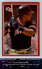 1984 Donruss Action All-Stars #15 Andre Thornton Jumbo Card
