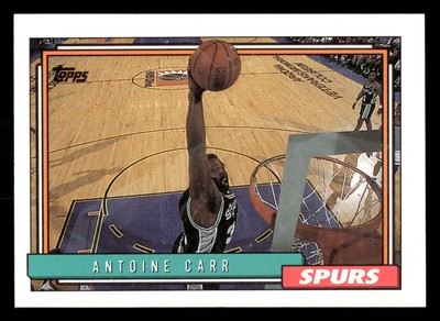 Antoine Carr 1992-93 Topps #149 San Antonio Spurs