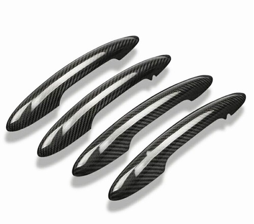 Für 2014-2020 2015 MINI Cooper F55 F60 4 STÜCKE Türgriff Abdeckungen ohne Loch - Bild 2 von 6