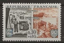 France 1964 - 20th Anniversary of the Liberation - MNH2