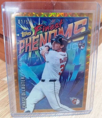 2026 Topps Finest Chase DeLauter Base (RAW)