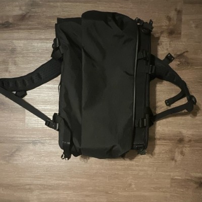 Code of Bell Black and Orange Backpack with Adjustable Straps, Unisex