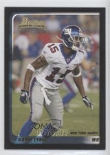 2003 Bowman David Tyree #256 0a1