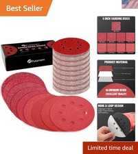 170 Pcs 5 Inch Sanding Discs Set with 40-600 Grit for Random Orbital Sander 0.23 per gallon