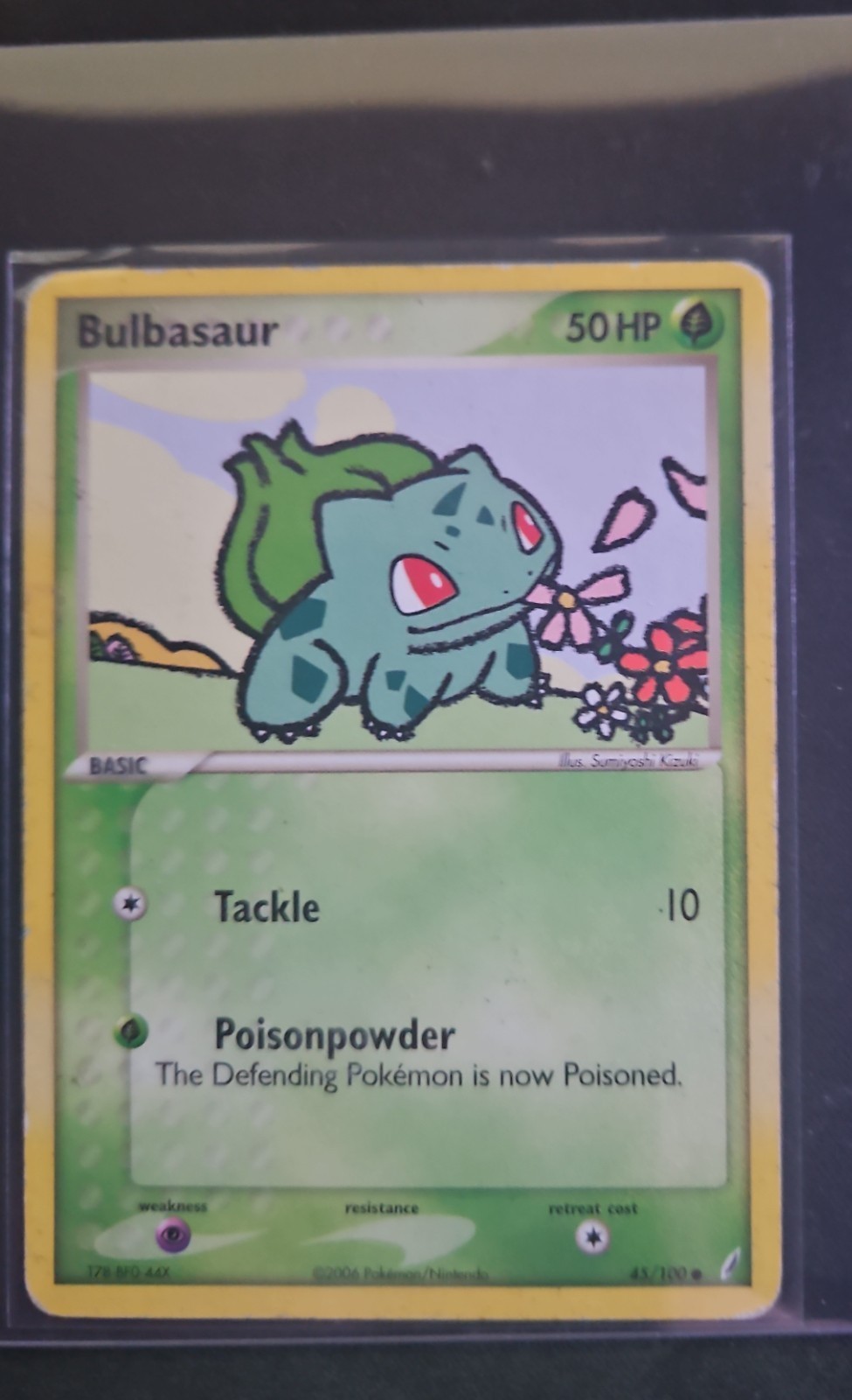 Bulbasaur 45/100 EX Crystal Guardians Regular