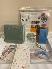 Creative Memories GRAB BAG LOT 7x7 Album, Pages, Corner Cutter, Stickers, Paper