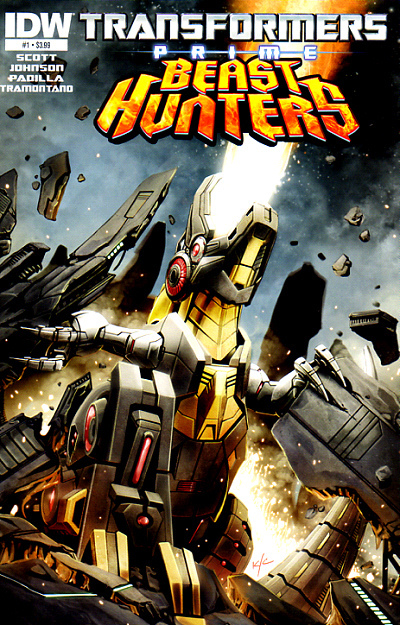 TRANSFORMERS Prime BEAST HUNTERS #1 Back issue