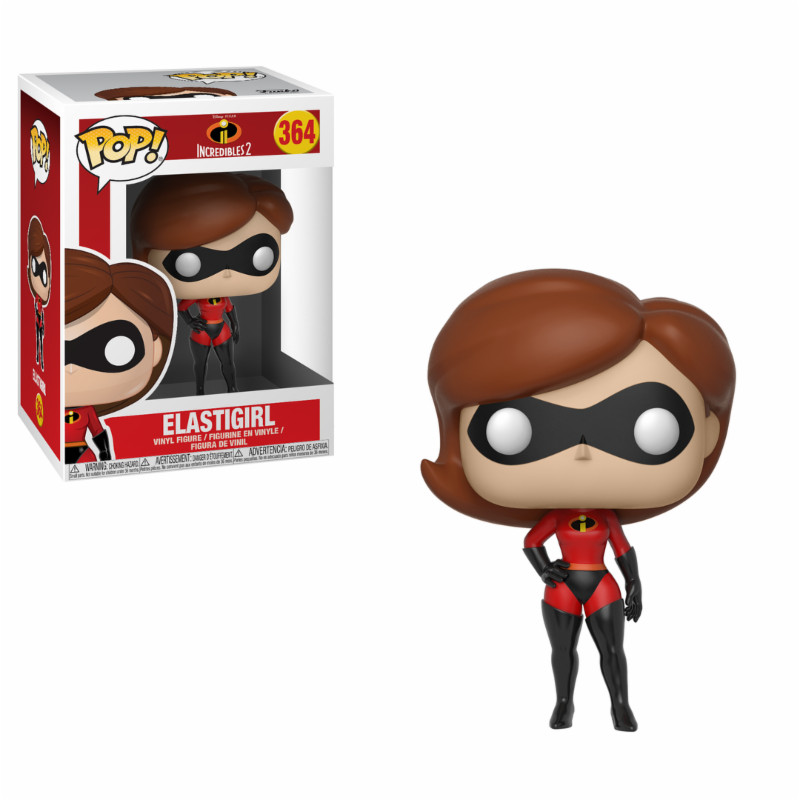 En Oferta ¡Caja Dañada!! ¡Funko Pop! Figura De Vinilo Disney Pixar Increíble 2 - Elastigirl