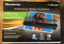 PanDigital Handheld Wand Scanner 8.5" x 14" PANSCN08 Photos Documents Receipts