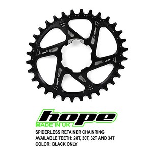 hope spiderless chainring