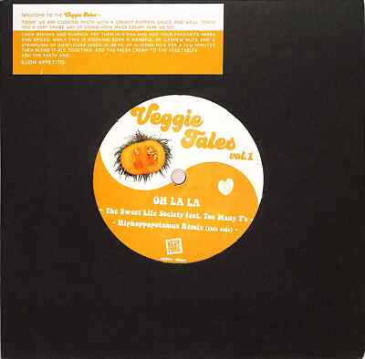The Sweet Life Society / DJ Hiphoppapota / VEGGIE TALES VOL.1 (7 INCH) / Little