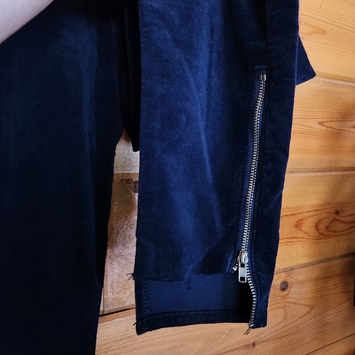 Jeans skinny Dear John nuovi con etichette Joyrich comfort velluto orlo a gradini mezzanotte taglia 26 x 28" - Foto 8 di 13