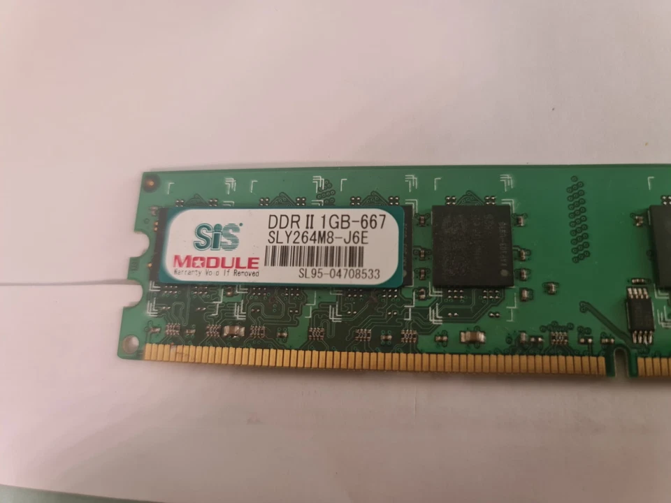 1 GB DDR2 RAM MEMMORY 240 PN MODULE x 2 - Image 2 of 4