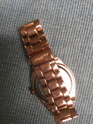Betsy Johnson Owl Theme Rose Gold Watch Betsey Johnson BJ00019-17 Owl Pavè Dial Pink Stones Accent  main image 2