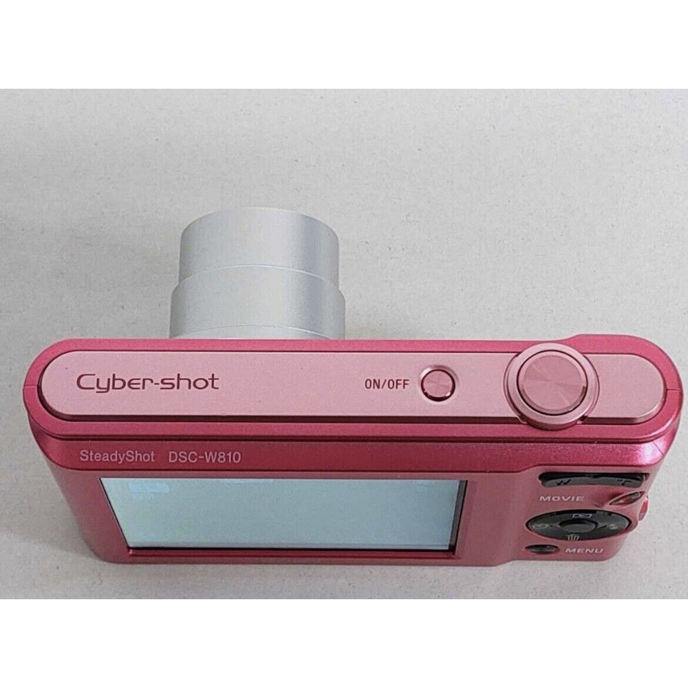 Sony Cyber-shot DSC-W810 20.1MP 6X Compact Digital Camera