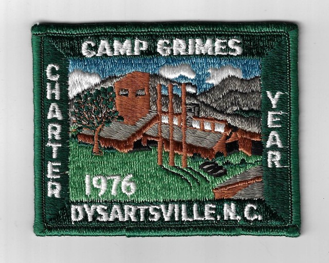 1976 Camp Grimes Charter Year Dysartsville, N.C. Mecklenburg DGR Bdr. [GM438] eBay
