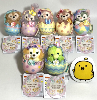 Duffy ストラップ 複数セット Tokyo Disney Sea Duffy And Friends Come Find Spring Plush Strap