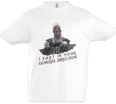 I Fart In Your General Direction Die Ritter Kinder Jungen T-Shirt der Kokosnuss