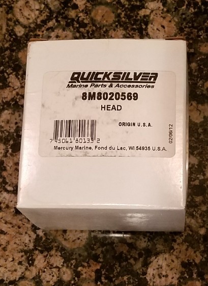 897345T30 8M8020569 Mercury Marine Quicksilver Head | eBay 