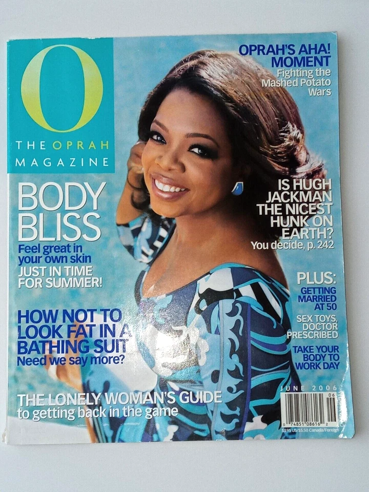 O The Oprah Magazine June 2006 - HUGH JACKMAN Foto 2 de 4