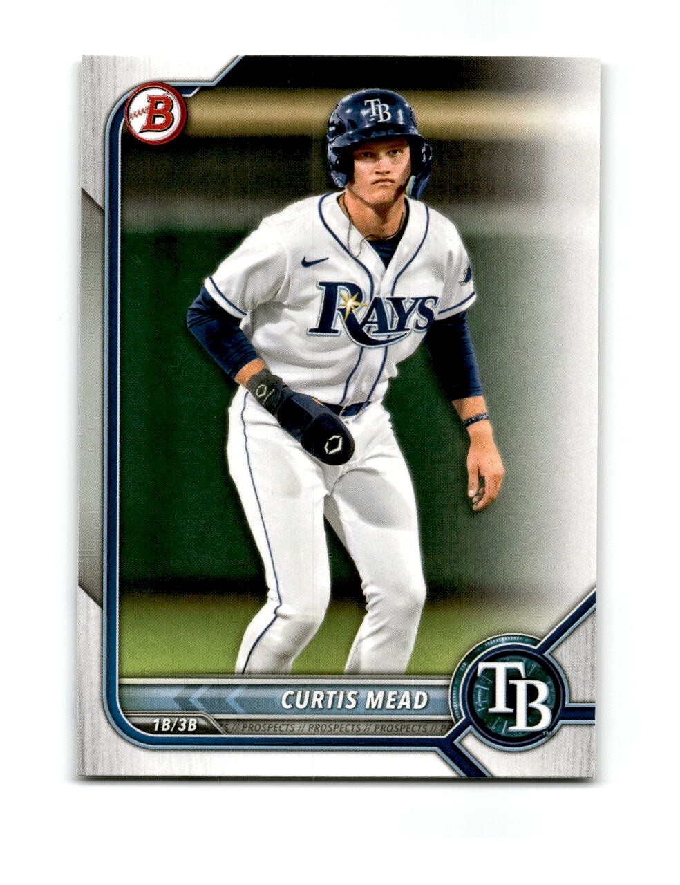 2022 Bowman Prospect Curtis Mead Baseball Card BD38 Tampa Bay Rays eBay