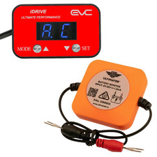 EVC iDrive Throttle Controller + battery monitor red for Toyota Tacoma 2010-On